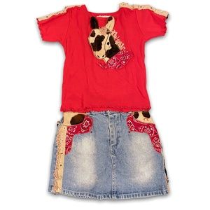 Marsha horse shirt and pencil skirt set size 3T